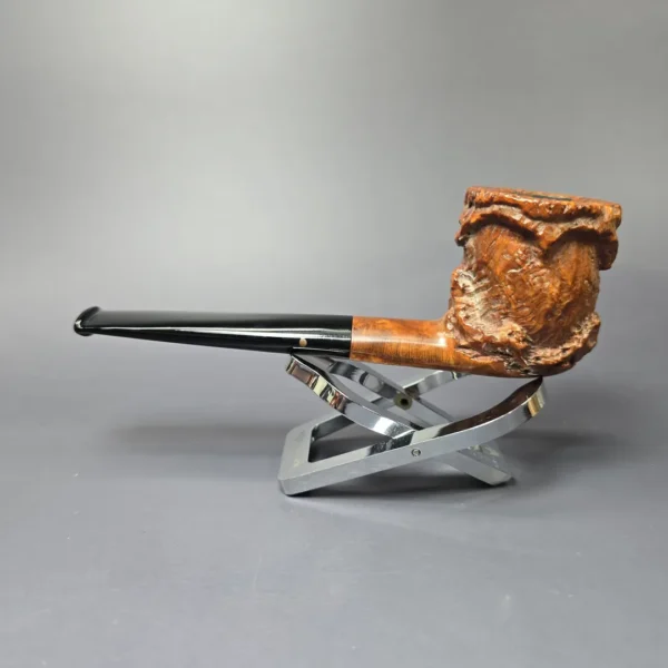 Radice Underwood Twin Bore Wax Drip Billiard Estate Briar Pipe, Italian Estates - Image 4