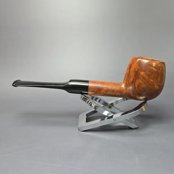 Ed Burak Connoisseur Smooth Apple Estate Briar Pipe, American Estates - Image 4