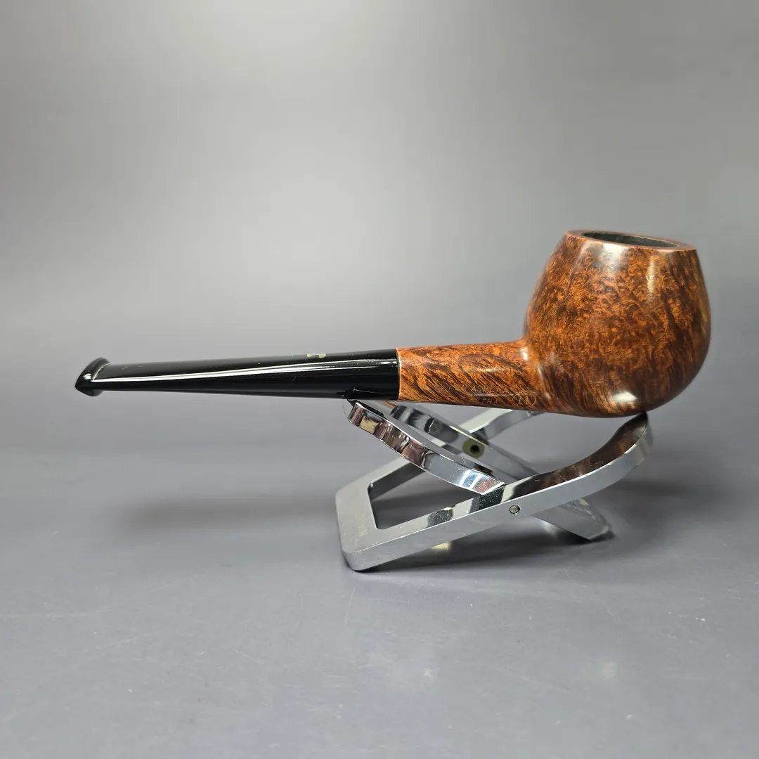 Ser Jacopo L1 Smooth Apple Estate Briar Pipe, Italian Estates - Image 4