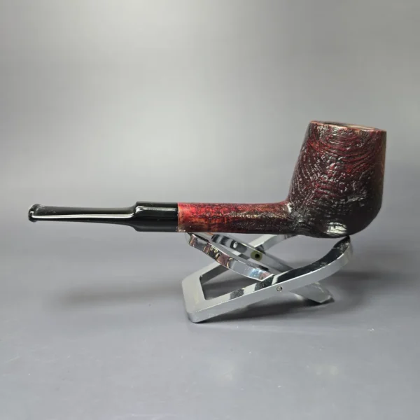 WO Larsen Super Sandblasted Brandy Lovat Estate Briar Pipe, Danish Estates - Image 4