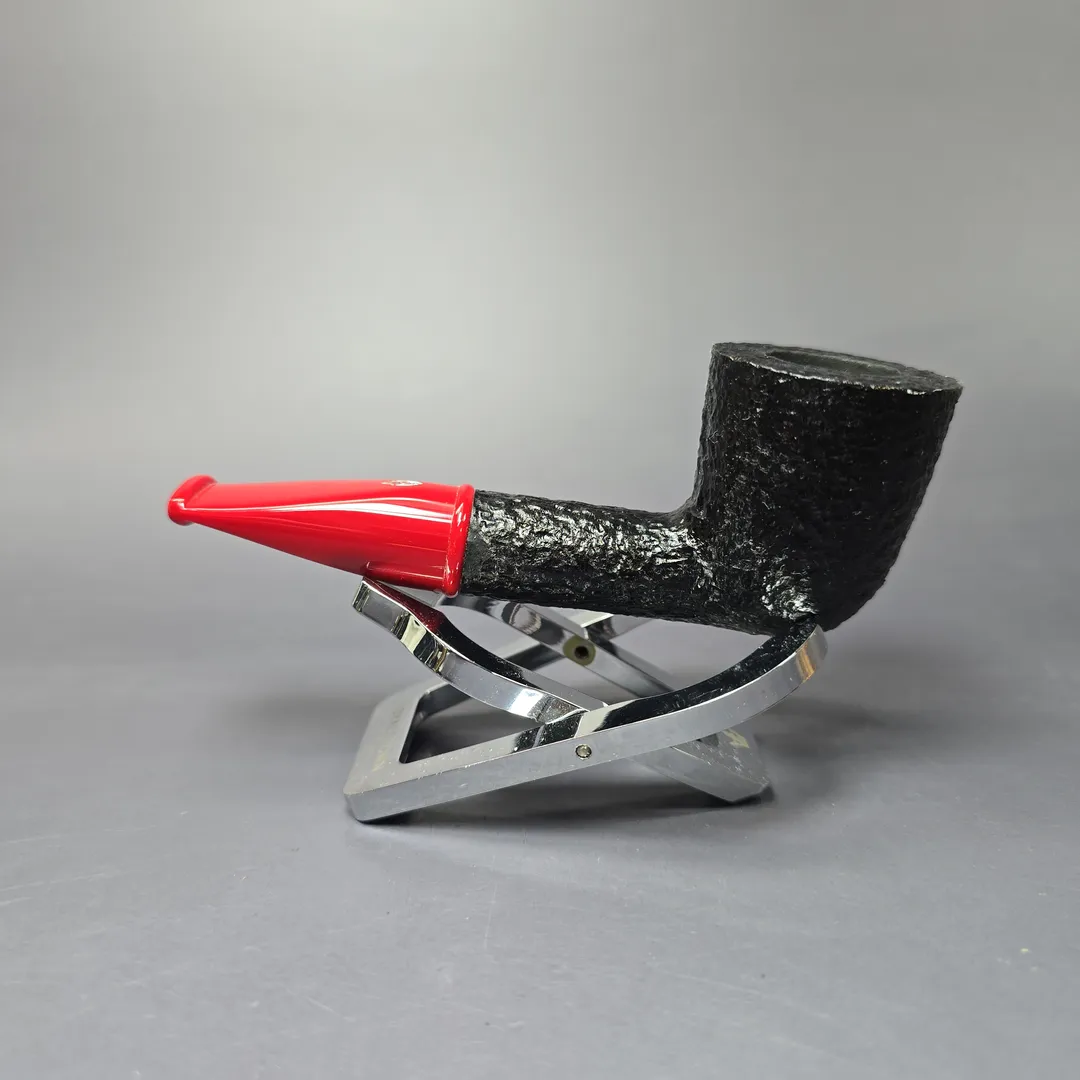 Savinelli Mini Red 409 Rusticated Dublin Estate Briar Pipe, Unsmoked, 9mm - Image 4