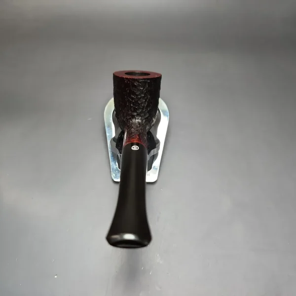 James Upshall Bark Group 5 Partially Rusticated Dublin Estate Briar Pipe, Unsmoked - Image 4