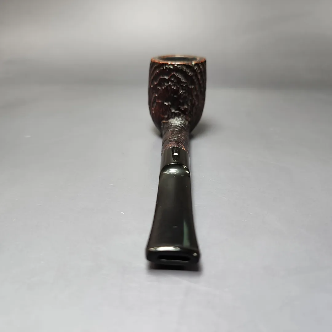Dunhill 1975 Shell Briar 39 Sandblasted Billiard Estate Briar Pipe, English Estates - Image 4