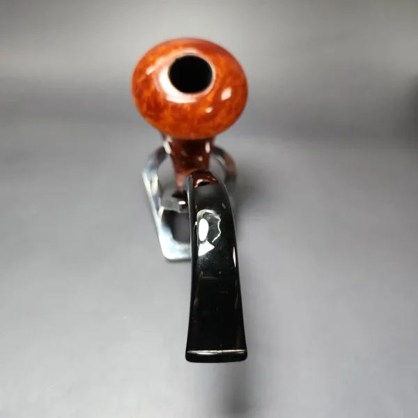 Aldo Velani XL Smooth Calabash w/ Brass Estate Briar Pipe, Italian Estates - Image 4