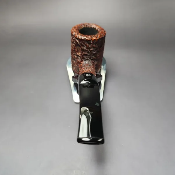 GBD Giant Rusticated Poker Estate Briar Pipe, English Estates - Image 4