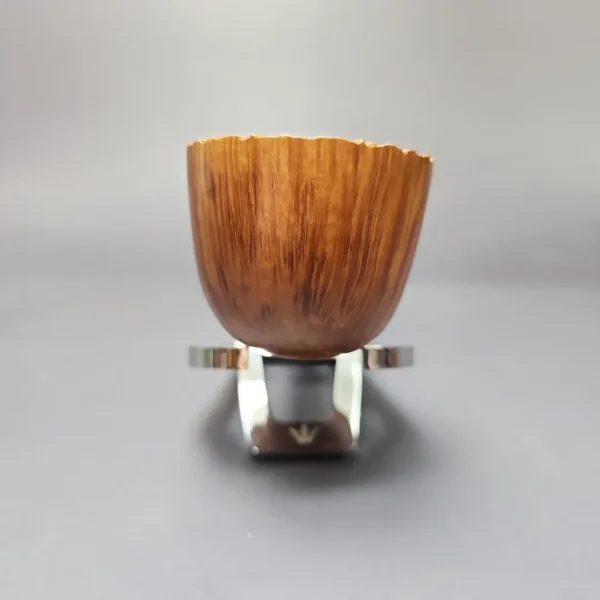 Posella SR3 VIP Partially Rusticated Dublin Estate Briar Pipe, Italian Estates - Image 3