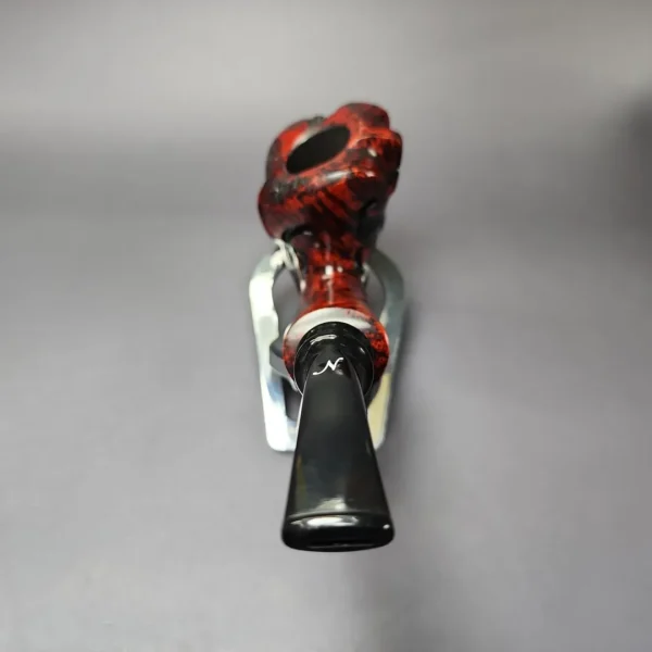 Nording Fantasy Partially Rusticated Freehand Estate Briar Pipe, Unsmoked - Image 4