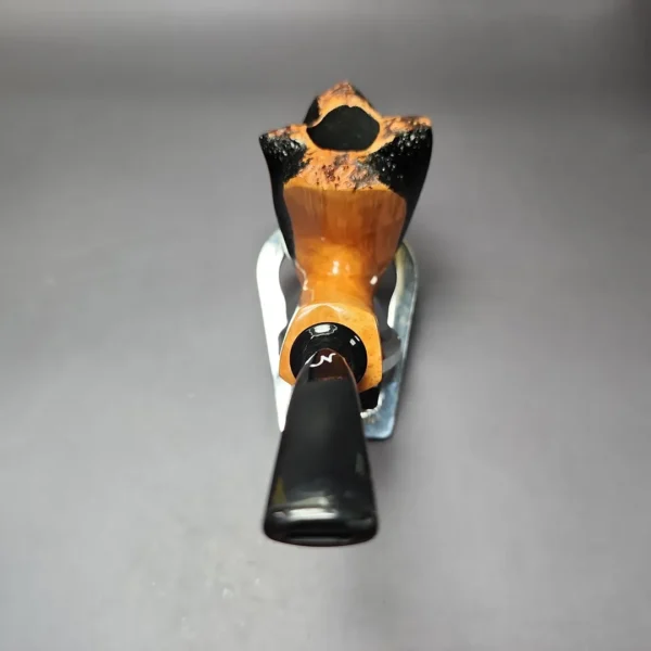 Nording Spiral Natural Smooth Freehand Estate Briar Pipe, Unsmoked - Image 4