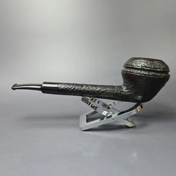 GBD Unique Original XL Sandblasted Rhodesian Estate Briar Pipe, English Estates - Image 4