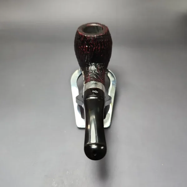 Peterson 2020 Sherlock Holmes Strand Sandblasted Egg Estate Briar Pipe, Irish Estates - Image 4