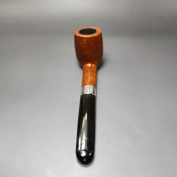 Peterson Pre-Republic Kapet 949 w/ Silver Smooth Oval Shank Billiard Estate Briar Pipe, Irish Estates - Image 4