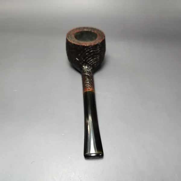 Stanwell c.1960s 83R Hand Made Sandblasted Pot Estate Briar Pipe, Danish Estates - Image 4