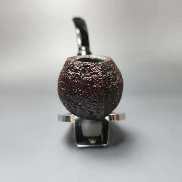 MBSD Briars Modern Masters 2 Sandblasted Blowfish w/ Boxwood Briar Pipe, New - Image 4