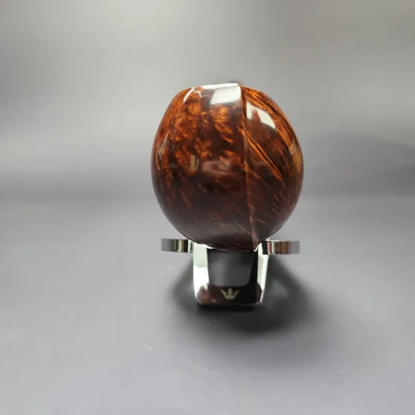 MBSD Briars Modern Masters 2 Smooth Blowfish w/ Boxwood Briar Pipe, New - Image 4