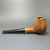Rolando Negoita Walnut Carved Brandy w/Silver Estate Briar Pipe, American Estates - Image 4