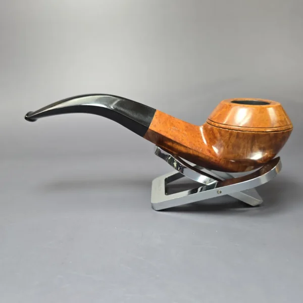 Barling's Make YOW 262 EXEL Smooth Bulldog Estate Briar Pipe, English Estates - Image 4