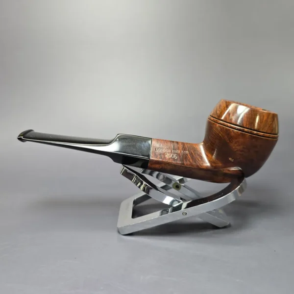 GBD Pre-1980s Ebony 2006 Smooth Bulldog Estate Briar Pipe, Unsmoked - Image 4