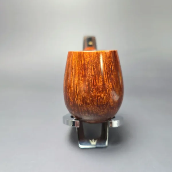 James Upshall Empire Series Tradition Magnum Smooth Bent Billiard Estate Briar Pipe, Unsmoked - Image 4