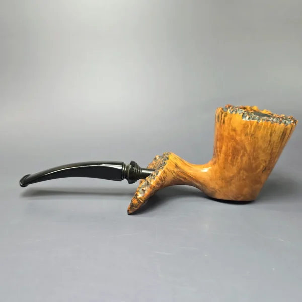 Preben Holm Handcut XL Smooth Freehand Estate Briar Pipe, Danish Estates - Image 4
