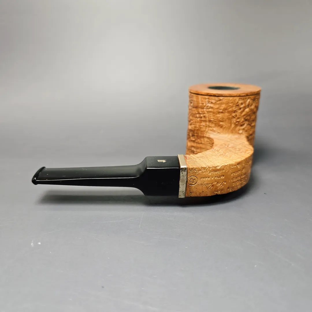 Ser Jacopo Insanus 3 Spongia S3 Sandblasted Poker Estate Briar Pipe, Italian Estates - Image 4