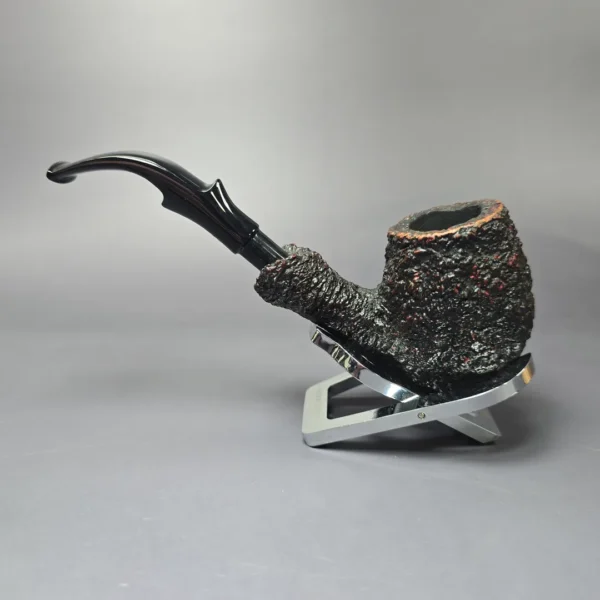 Castello Sea Rock 293 4K Rusticated Oom Paul Estate Briar Pipe, Italian Estates - Image 4
