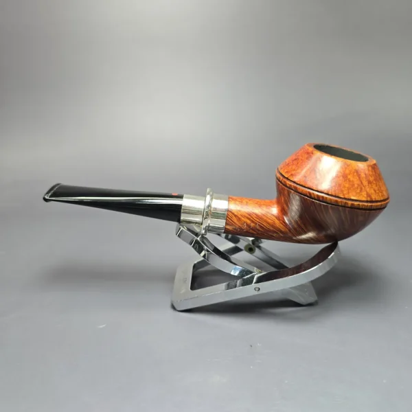 Ser Jacopo La Fuma Melolontha Smooth Rhodesian Estate Briar Pipe, Italian Estates, 9mm - Image 4