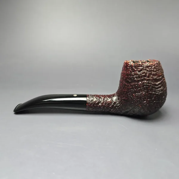 Ashton 1986 Pebble Grain XXX Sandblasted Brandy Estate Briar Pipe, English Estates - Image 4