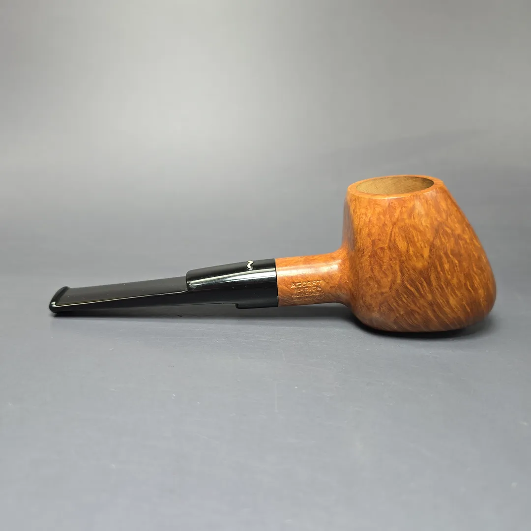 Caminetto Ascorti Radice Era Excellence Flame Smooth Volcano Estate Briar Pipe, Unsmoked - Image 4