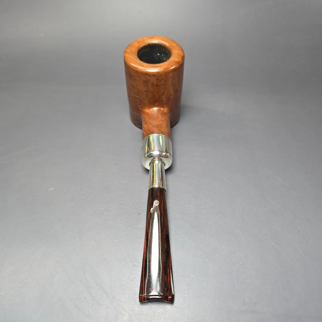 Ashton 2004 Sovereign XXX Smooth Poker w/ Silver Spigot Estate Briar Pipe, English Estates - Image 5