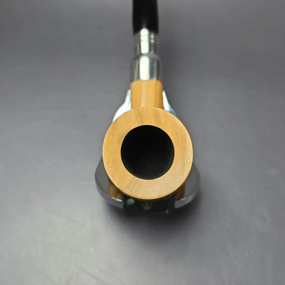 Rattrays Sanctuary Olivewood Smooth Billiard Estate Pipe, Unsmoked, 9mm - Image 5