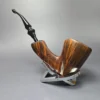 Ben Wade (Preben Holm) Golden Walnut XL Smooth Freehand Estate Briar Pipe, Danish Estates - Image 5