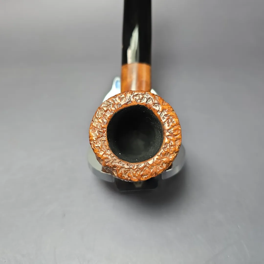 Radice Underwood Twin Bore Wax Drip Billiard Estate Briar Pipe, Italian Estates - Image 5