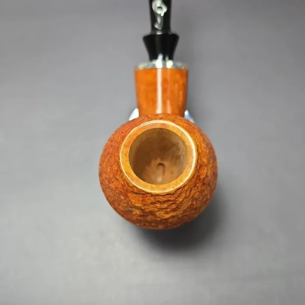 Lorenzetti 1934 Partially Rusticated Bulldog Estate Briar Pipe, Unsmoked - Image 5