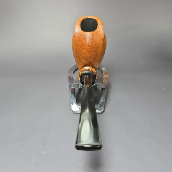 WO Larsen Pearl Grade Partially Sandblasted Cobra Estate Briar Pipe, Unsmoked - Image 5