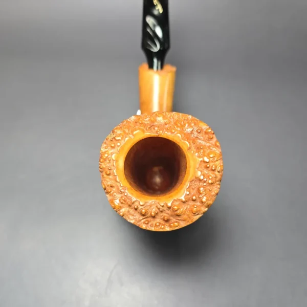 Savinelli Autograph Grade 00 XL Smooth Freehand Estate Briar Pipe, Unsmoked, 6mm - Image 5