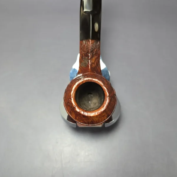 GBD Pre-1980s Dynasty 549 Sandblasted Bulldog Estate Briar Pipe, Unsmoked - Image 5