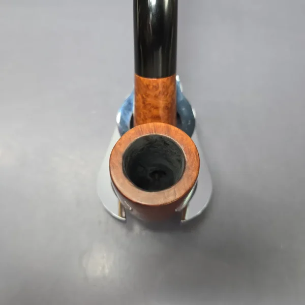 Ben Wade Leeds Era Selected Grain 44 Smooth Bent Billiard Estate Briar Pipe, English Estates - Image 5