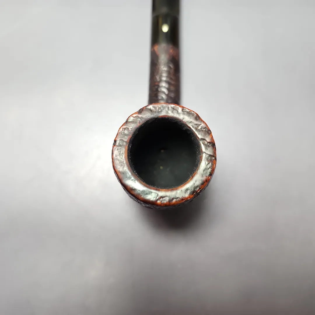 Dunhill 1975 Shell Briar 39 Sandblasted Billiard Estate Briar Pipe, English Estates - Image 5