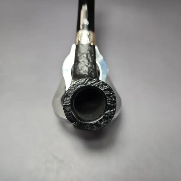 Peterson St Patrick's Day 2025 268 Sandblasted Zulu Estate Briar Pipe, New - Image 5