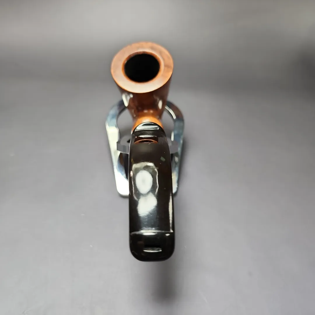 Savinelli Dry System 3621 Smooth Bent Dublin Estate Briar Pipe, Unsmoked, Italian Estates - Image 5