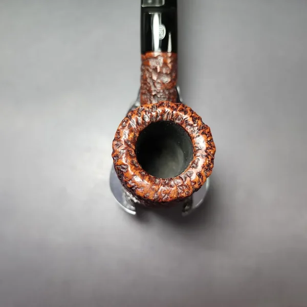 GBD Giant Rusticated Poker Estate Briar Pipe, English Estates - Image 5