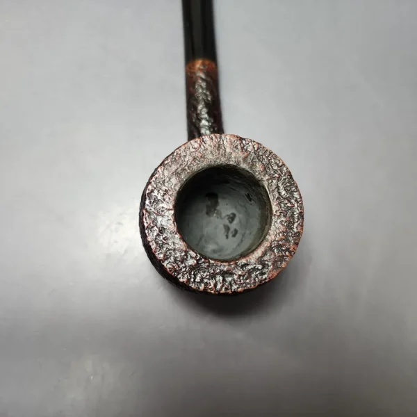 Stanwell c.1960s 83R Hand Made Sandblasted Pot Estate Briar Pipe, Danish Estates - Image 5