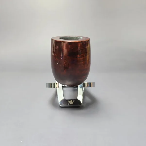 MBSD Briars Timeless Traditions 1 Smooth Billiard w/ Silver Handmade Briar Pipe, New - Image 5