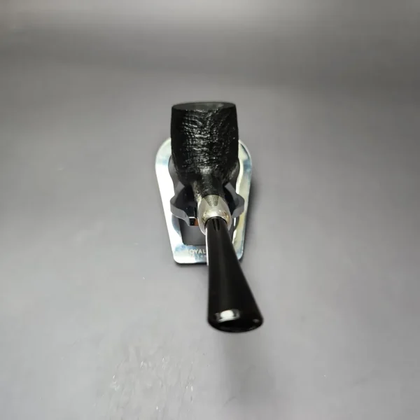 MBSD Briars Timeless Traditions 1 Sandblasted Billiard w/ Silver Handmade Briar Pipe, New - Image 5