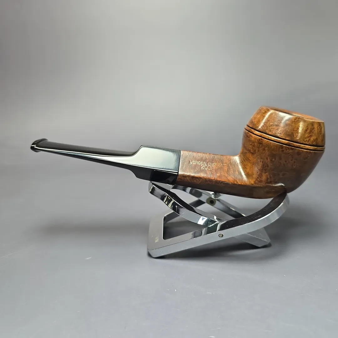 GBD Pre-1980s Ebony 2006 Smooth Bulldog Estate Briar Pipe, Unsmoked - Image 5