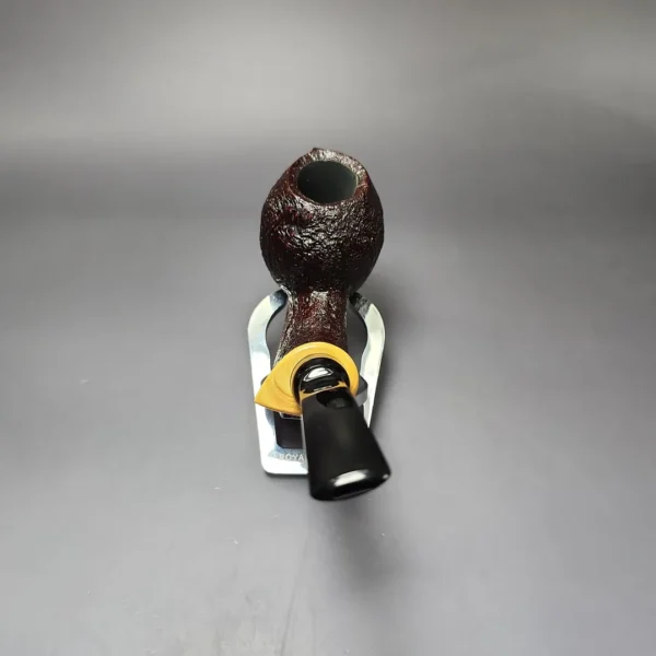 MBSD Briars Modern Masters 2 Sandblasted Blowfish w/ Boxwood Briar Pipe, New - Image 5
