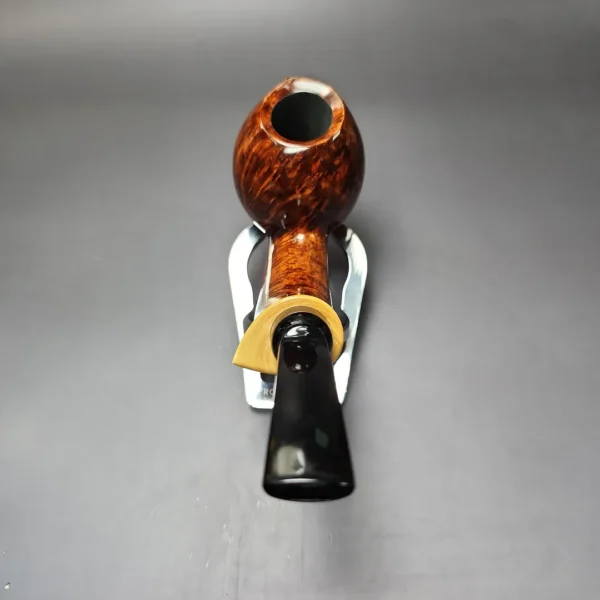 MBSD Briars Modern Masters 2 Smooth Blowfish w/ Boxwood Briar Pipe, New - Image 5