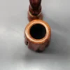 Moonlight Pipes "Stump-Punk" Oom Paul Handmade Briar Pipe, New - Image 5