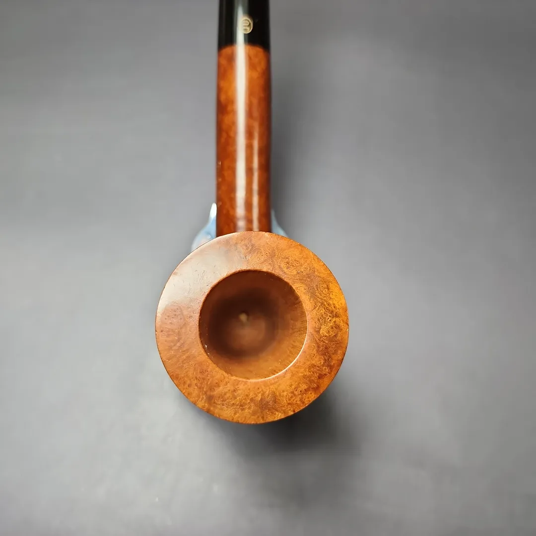 James Upshall Empire Series Executive Magnum Smooth Stacked Dublin Estate Briar Pipe, Unsmoked - Image 5