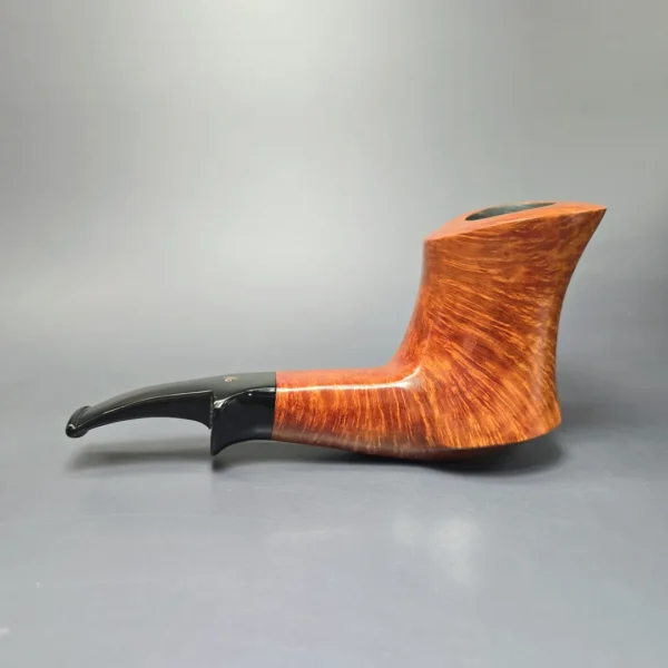 Viprati 5 Clover XL Smooth Freehand Sitter Estate Briar Pipe, Unsmoked - Image 5
